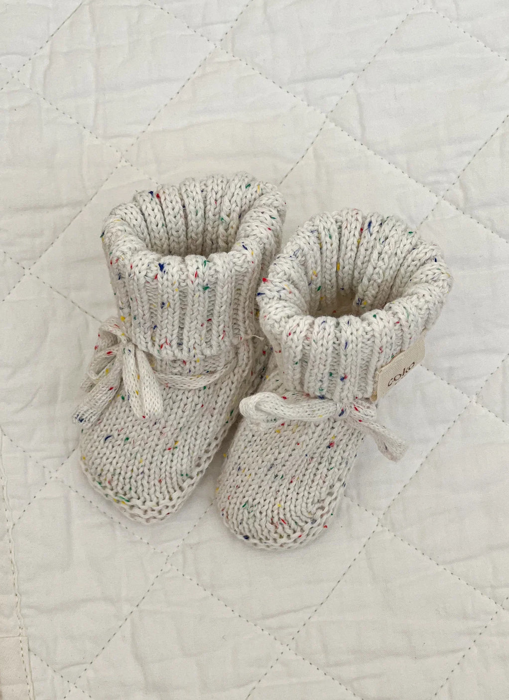 Heirloom Booties - Milk