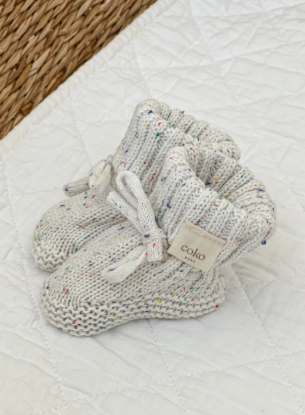 Heirloom Booties - Milk