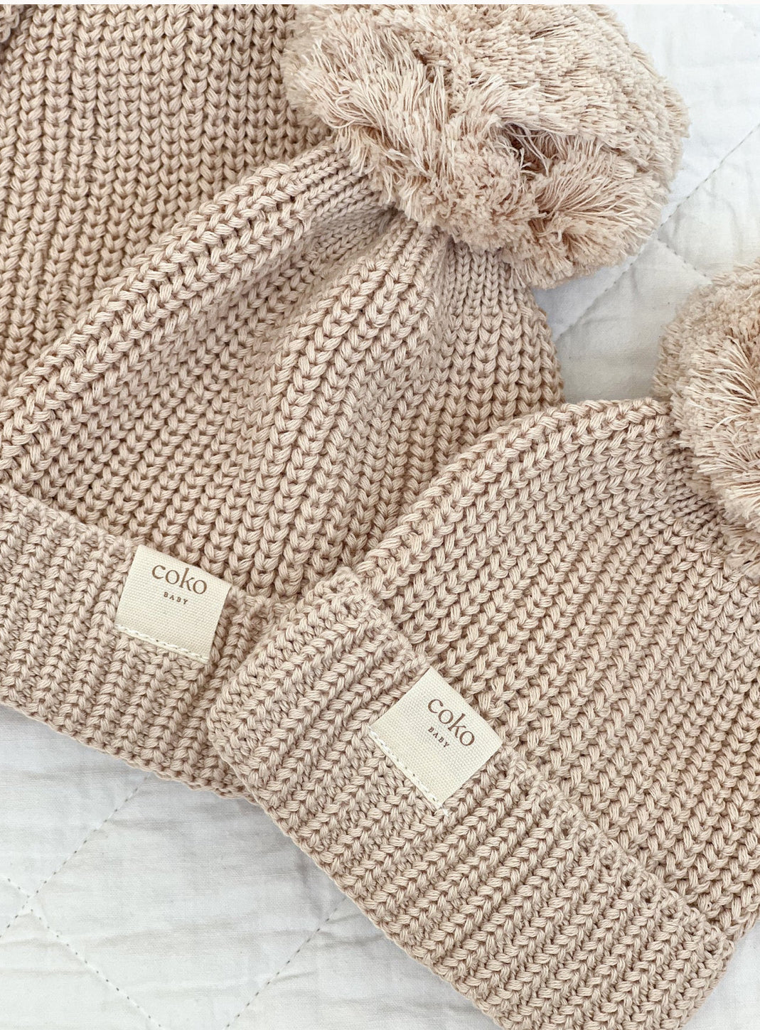 Heirloom Beanie - Oat